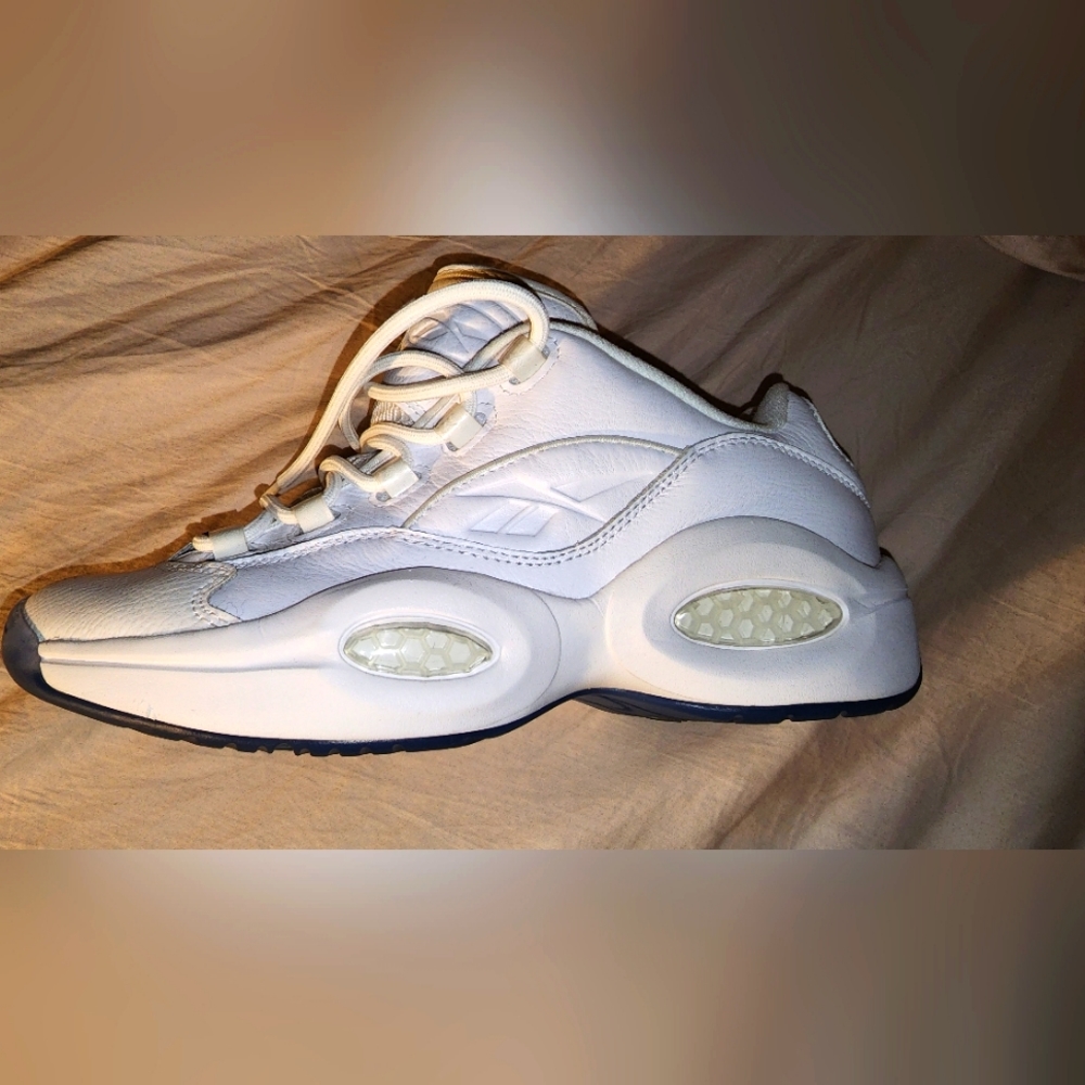 Reebok Question Low "White Clear" tennis shoe